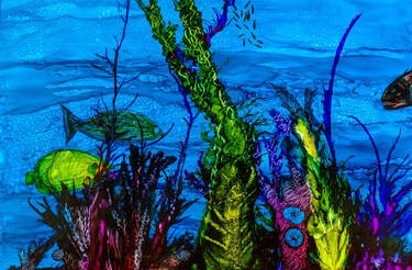 Ocean Fantasy - artwork by Sherri Stewart
